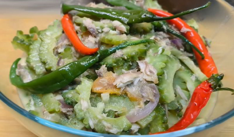 Ginataang Ampalaya