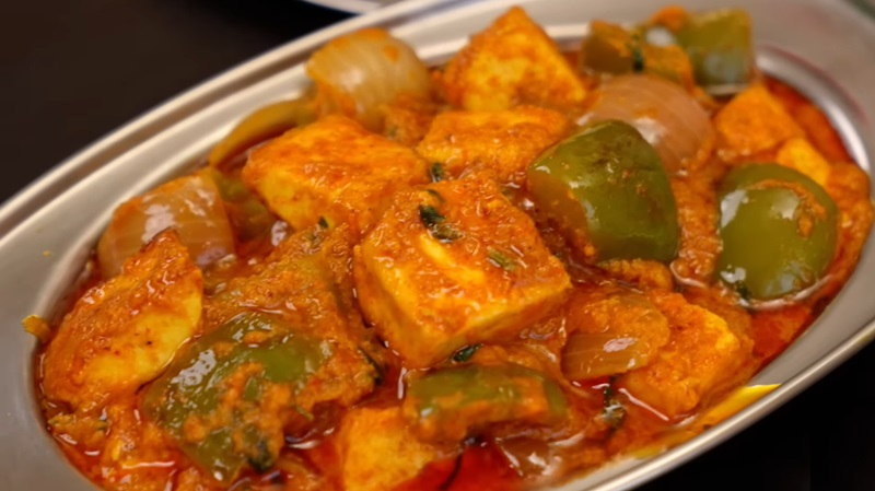 Kadai paneer