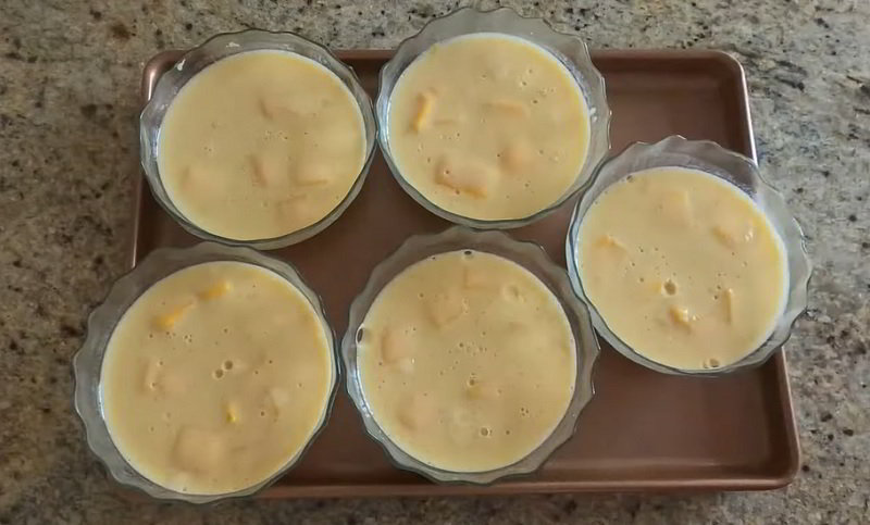 Mango pudding