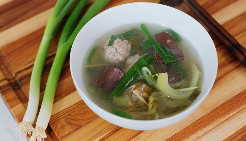 Pork Blood Soup 