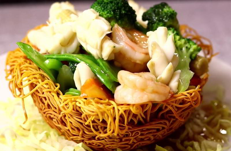 Seafood Birdsnest