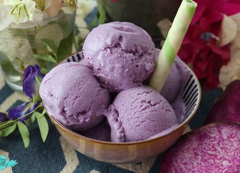 Ube Ice Cream